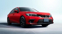 Selain peluncuran All New Civic Hatchback, Honda juga mengumumkan rencana untuk memulai penjualan dari Honda All New Civic versi Hybrid, versi e:HEV, dan All New Civic Type R pada tahun 2022 mendatang. Foto: Dok. Honda