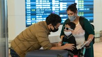 Penggunaan paspor vaksin Jepang efektif berlaku mulai bulan depan untuk traveler asal Jepang. Yuichi Yamazaki/Getty Images.