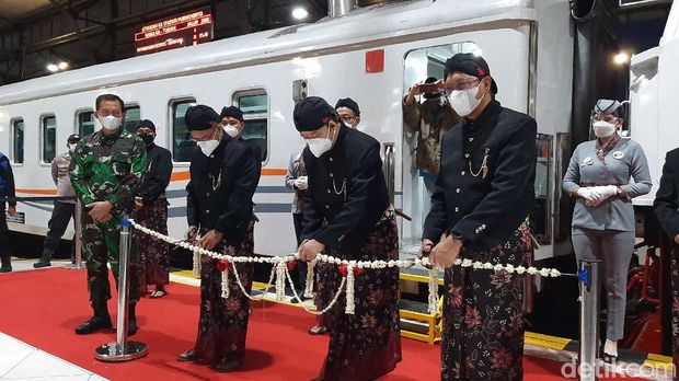 KA Baturraden Ekspres dari Purwokerto ke Bandung pp diluncurkan Jumat (25/6/2021).