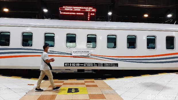 KA Baturraden Ekspres dari Purwokerto ke Bandung pp diluncurkan Jumat (25/6/2021).
