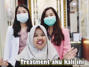 OTW Glow Up, Kekeyi Suntik Wajah Hilangkan Double Chin Setelah Filler Hidung