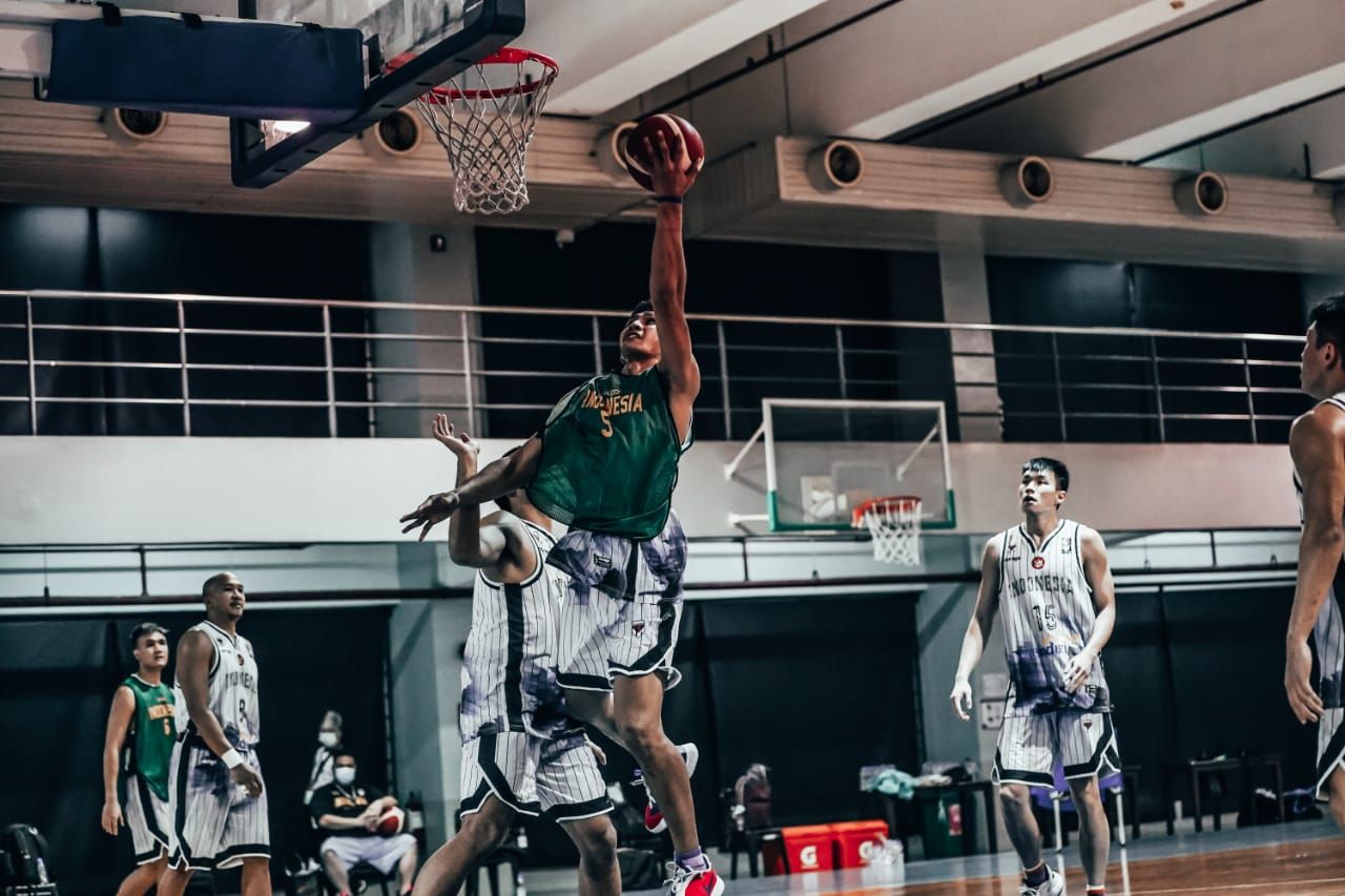 Latihan Timnas Basket