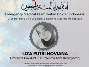 Mengenang Liza Nakes Wisma Atlet Tertular Corona hingga Berpulang