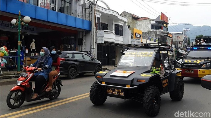 Kini Polres Sukabumi memiliki kendaraan jenis ATV untuk menambah kekuatan Satgas COVID-19. Penasaran?