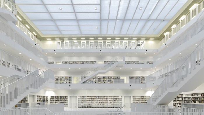 Perpustakaan Stuttgart, Jerman
