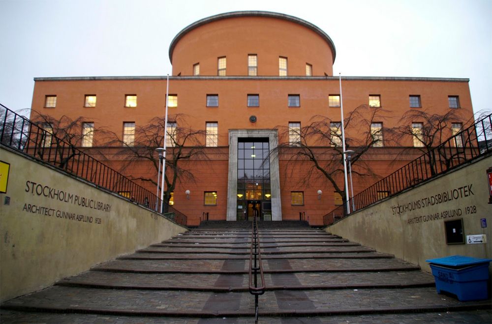 Perpustakaan Umum Stockholm, Swedia