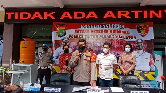 Polres Jaksel merilis kasus ayah perkosa putri kandungnya