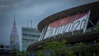 Stadion Nasional Yoyogi di Tokyo, Jepang , yang merupakan salah satu venue diselenggarakannya Olimpiade Tokyo. Yuichi Yamazaki/Getty Images