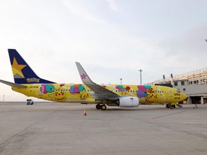 Asyik, Ada Pesawat Bertema Pikachu Nih