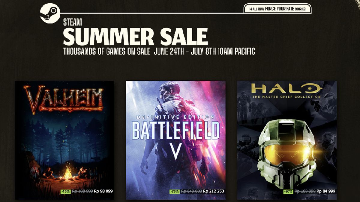 Deretan Game Populer yang Diskon Besar-besaran di Steam