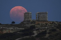 Strawberry Full Moon