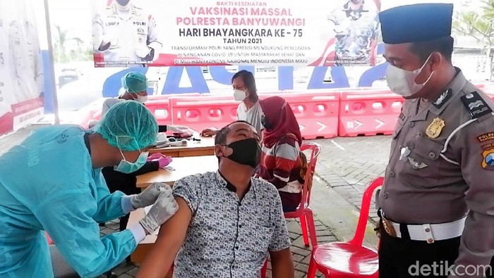 urus sim dapat vaksin di banyuwangi