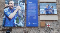 Foto Frank Lampard saat menjadi juara Liga Champions bersama Chelsea
