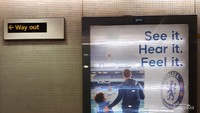 Promosi iklan Stamford Bridge di Fulham Broadway