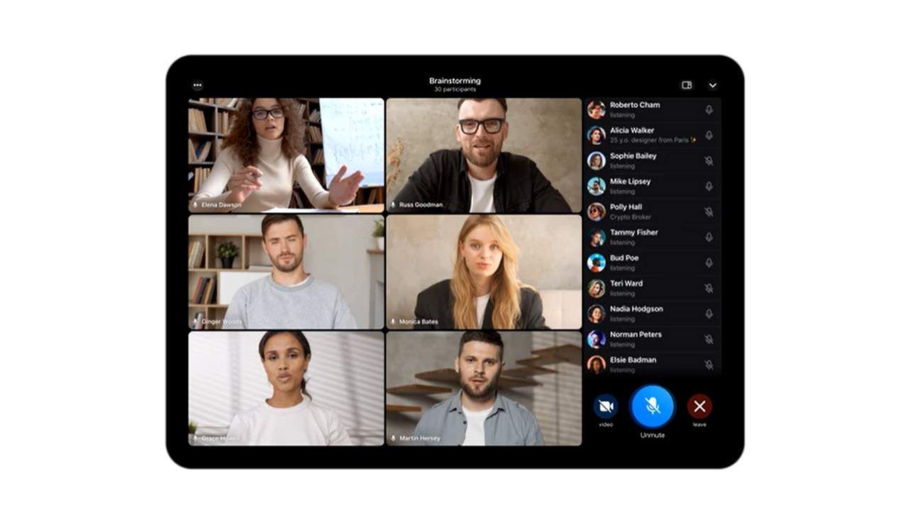 fitur video calls group Telegram