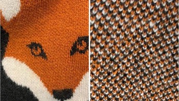 Sweater ku ternyata terdiri dari banyak rubah kecil. Foto: Brightside