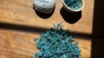 Beginilah bagian dalam dari bola golf. Foto: Brightside