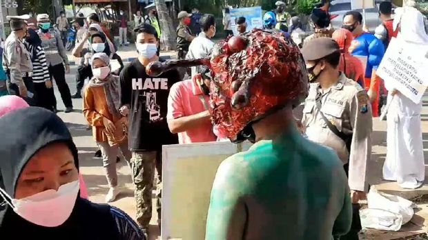 kapolres pantau vaksinasi di pasuruan kota