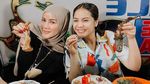 Olla Ramlan Saat Makan Pecel Ayam Bareng Nagita dan Belanja Bulanan