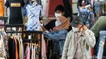 PPKM Kembali Berlaku, Pasar Tanah Abang Jadi Sepi