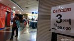 PPKM Kembali Berlaku, Pasar Tanah Abang Jadi Sepi