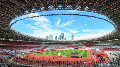 Melihat Stadion GBK Disulap Jadi Tempat Vaksin Massal