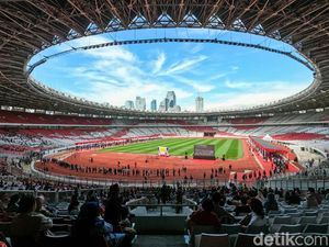 Melihat Stadion GBK Disulap Jadi Tempat Vaksin Massal