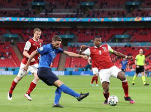 Italia Vs Austria: Masih 0-0, Laga Lanjut ke Perpanjangan Waktu