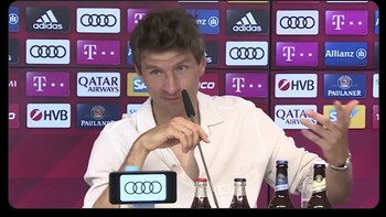 Thomas Muller sampai bilang, Kasper Goalberg. Foto: internet