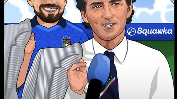 Italia berhasil melewati hadangan Austria dengan kemenangan skor 2-1. Foto: internet