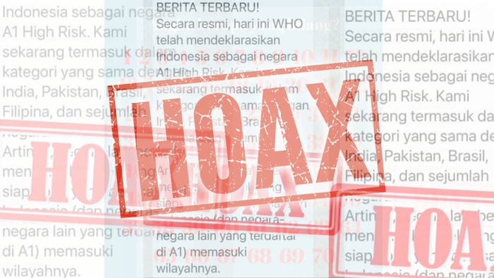 hoax viral WHO