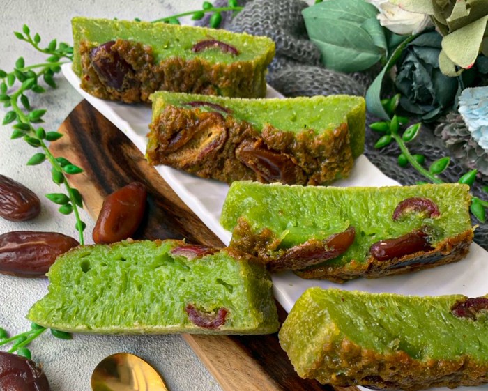 Resep Bika Ambon Pandan Kurma Resep Bika Ambon Pandan Kurma