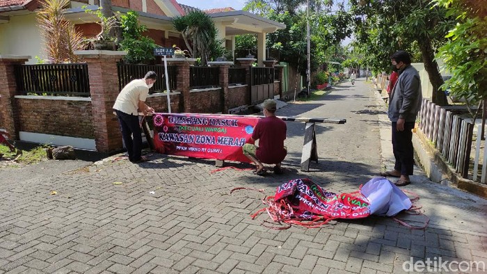 RT di Kelurahan Tlogosari Wetan, Kota Semarang di-lockdown gegara Corona