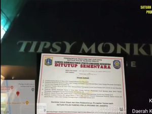 Tipsy Monkey Bar Ditutup Usai Langgar Prokes, 4 Orang Positif Narkoba