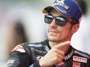 Maverick Vinales Dicoret Yamaha dari Seri MotoGP Austria