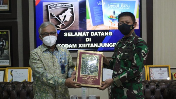 Bank BTN bekerja sama dengan Pangdam Tanjungpura terkait jasa dan layanan perbankan yang bisa dinikmati oleh seluruh anggota TNI AD Tanjungpura.