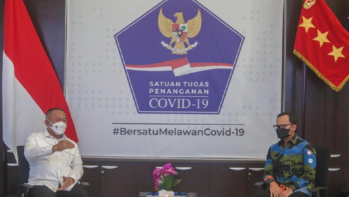 Bima Arya Bertemu Kepala BNPB