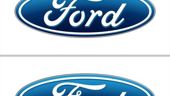 Logo mobil Ford, mana yang benar? Foto: Brightside