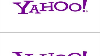 Logo Yahoo, mana yang benar? Foto: Brightside