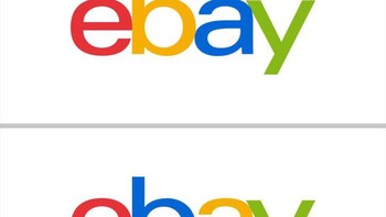 Logo e-commerce ebay, mana yang benar? Foto: Brightside