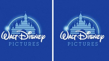 Logo animasi film Walt Disney, mana yang benar? Foto: Brightside