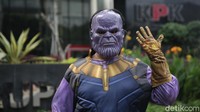 Karakter Thanos yang dinilai sebagai tokoh antagonis dalam film Avengers pun direpresentasikan sebagai upaya yang dilakukan sejumlah pihak untuk melemahkan KPK.