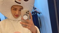 JYP Entertainment mengkonfirmasi Hyunjin akan kembali beraktivitas dengan Stray Kids mulai Juli 2021. Foto: (dok. Instagram/realstraykids)