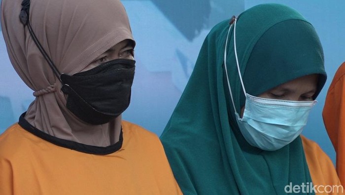 IRT jaringan sabu 500 gram ditangkap di Sulbar (Abdy/detikcom).