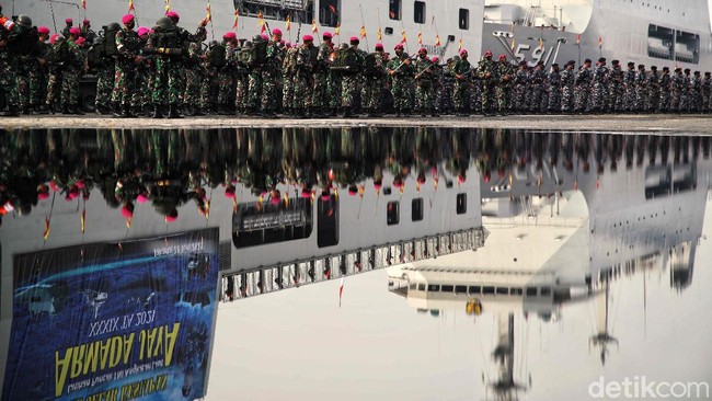 Kasus Corona Melonjak, Latihan Perang TNI AL Ditunda