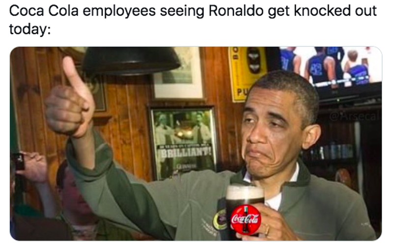 Meme Ronaldo Saat Portugal Kalah di Piala Euro 2020