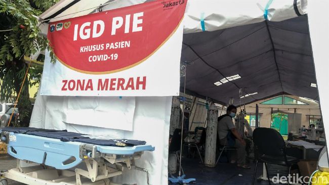 Rumah Sakit di Jakarta Siaga Tenda Darurat Imbas Corona Menggila