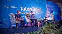 Kominfo menargetkan 50.000 talenta digital di 5 kota untuk mendukung hilirisasi ekonomi digital. Dalam diskusi tersebut, Kominfo mengaku tengah menyiapkan lima arahan dan program akselerasi dalam rangka hilirisasi ekonomi digital di Indonesia, Jumat (18/6/2021). Dok. Kementerian Komunikasi dan Informatika.