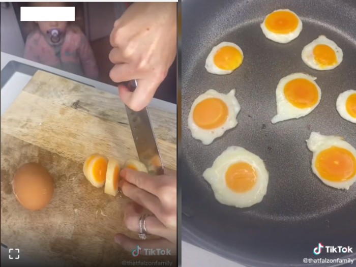 Tren telur goreng mini Tren Telur Goreng Mini di TikTok Bisa Bahayakan Kesehatan