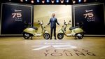 Lihat Lebih Dekat Mewahnya Vespa Edisi 75 Tahun